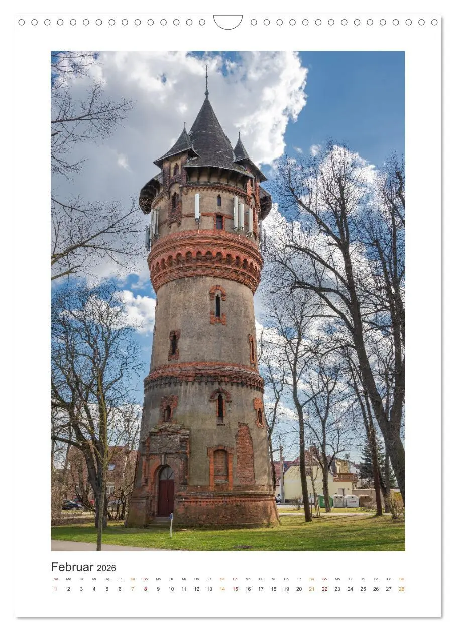 Bild: 9783516317367 | Alte Wassertürme (Wandkalender 2026 DIN A3 hoch), CALVENDO...